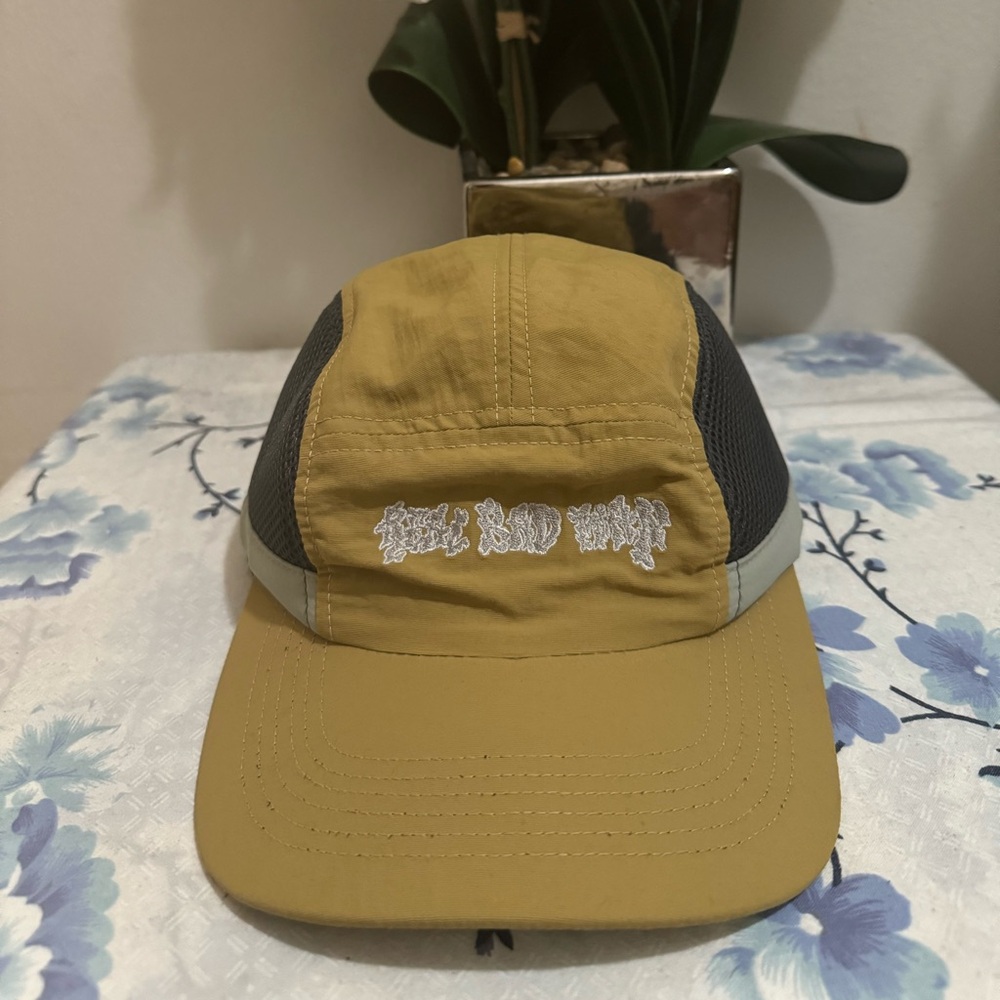 Yellow and Gray Men's Cap